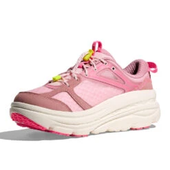 Hoka Women's Bondi B3LS "Dried Rose" -Winter Shoes Store 1155351 DNN angled