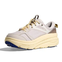 Hoka Women's Bondi B3LS "Grout" -Winter Shoes Store 1155351 GTV angled