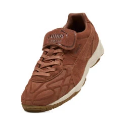 Puma King Indoor Clean "Mushroom" -Winter Shoes Store 403147 02 angled 2