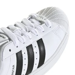 Adidas Originals PRM Superstar II Patent Leather -Winter Shoes Store JR7312 9 FOOTWEAR Photography DetailView2 white