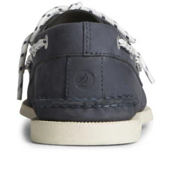 Sperry Topsider A/O 2-Eye Nautical Nubuck - Marine Navy -Winter Shoes Store STS25721 90