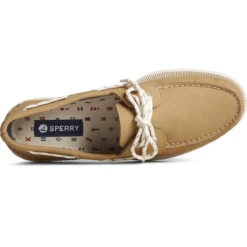 Sperry Topsider A/O 2-Eye Nautical Nubuck - Bronzer -Winter Shoes Store STS25722 TOP