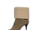 BURR -Winter Shoes Store burr heeled boot yyh camel suede combo 6 894602