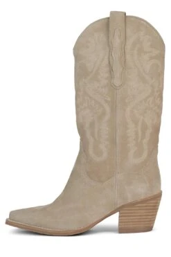 DAGGET -Winter Shoes Store dagget mid calf boot st sand suede 6 512661