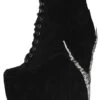 DAMSEL-CLW -Winter Shoes Store damsel clw hn black suede pewter 5 454198