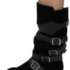 FASTENED -Winter Shoes Store fastened knee high boot yyh black suede black 6 668898