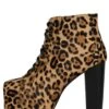 LITA-FUR -Winter Shoes Store lita fur hn black tan cheetah 6 302094
