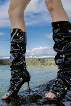 OVERLAP -Winter Shoes Store overlap knee high boot yyh 455710