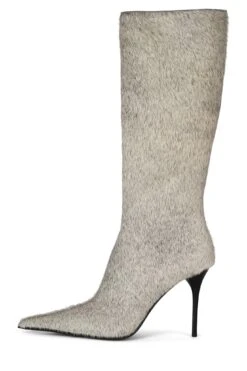 PROPOSAL-F 36 PROPOSAL-F -Winter Shoes Store proposal f knee high boot yyh grey white combo 6 307961