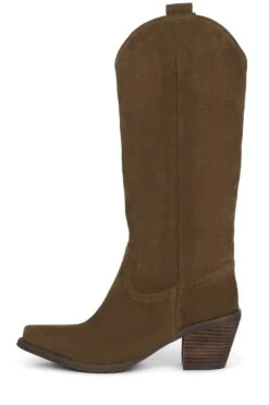RANCHER-K -Winter Shoes Store rancher k knee high boot st brown suede 6 760537