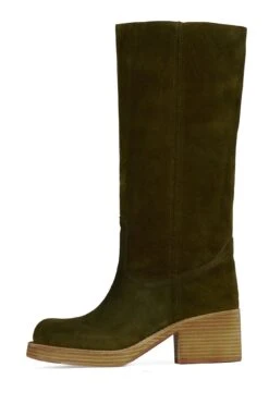 REFLECT-TN -Winter Shoes Store reflect tn knee high boot yyh khaki suede 6 675014